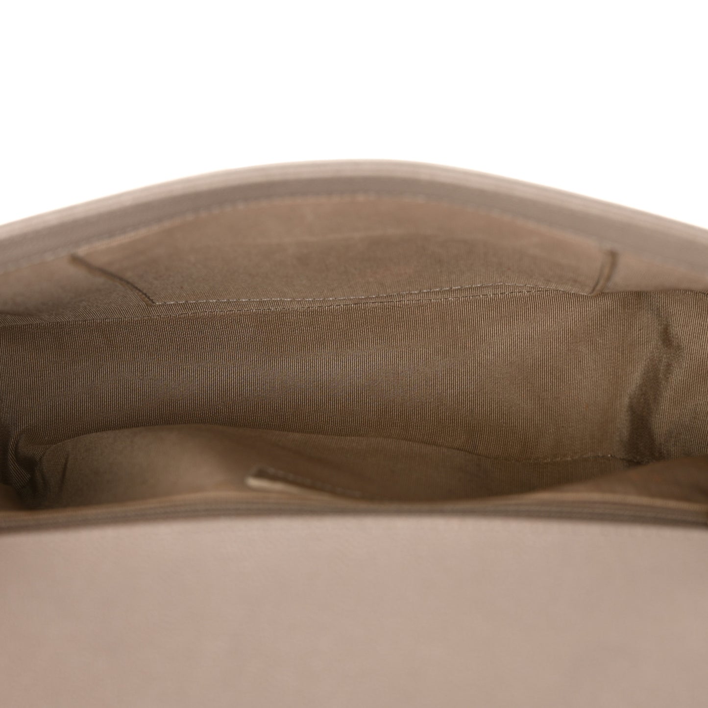 Caviar Quilted New Medium Boy Flap Dark Beige