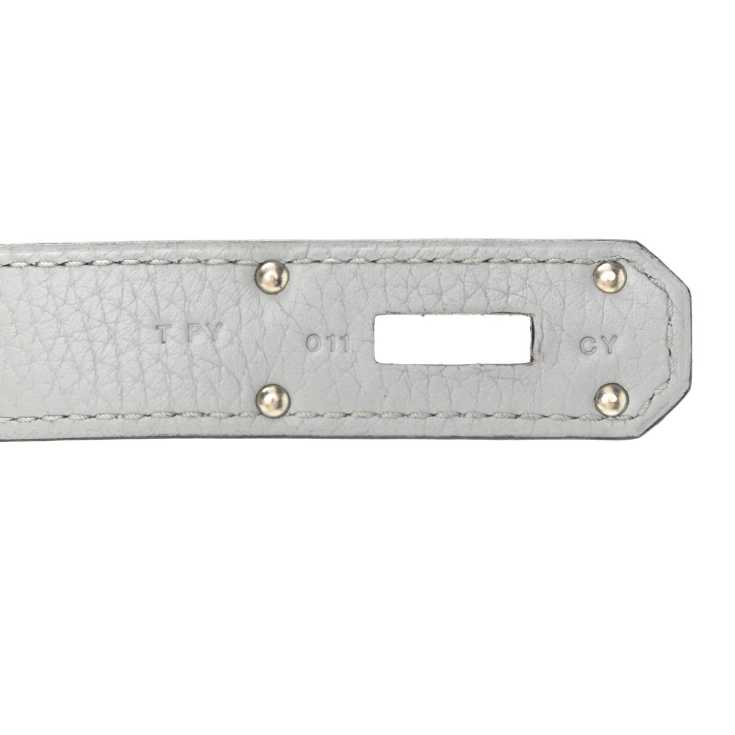 Hermes Taurillon Clemence Jypsiere 28 Bleu Arctic 6 of 9