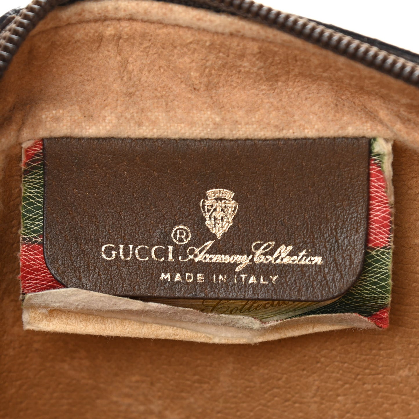 GG Supreme Monogram Web Small Ophidia Shoulder Bag Brown