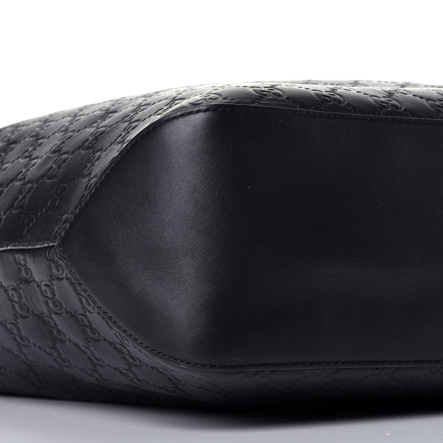 Guccissima Signature Large Linea A Hobo Black
