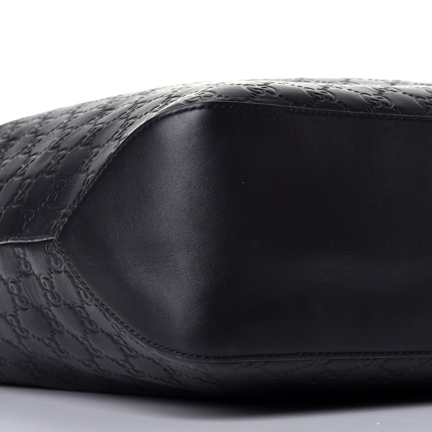 Gucci Guccissima Signature Large Linea A Hobo Black 8 of 10