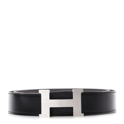 Hermes Box Togo 42mm Constance H Belt 105 Black Etain 1 of 4