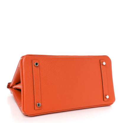 Hermes Epsom Birkin 30 Feu 3 of 9