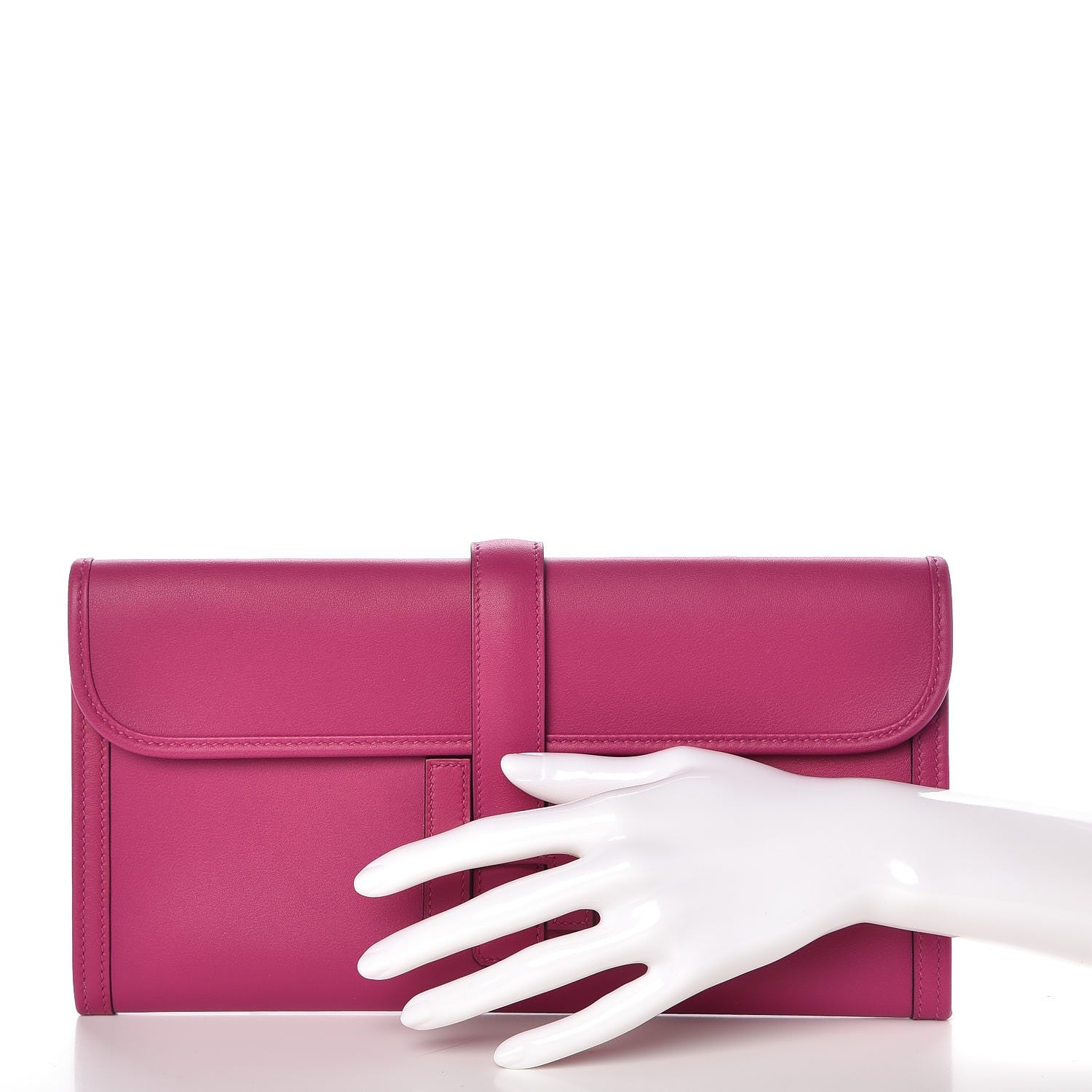 Hermes Swift Jige Elan 29 Clutch Rose Pourpre 2 of 8