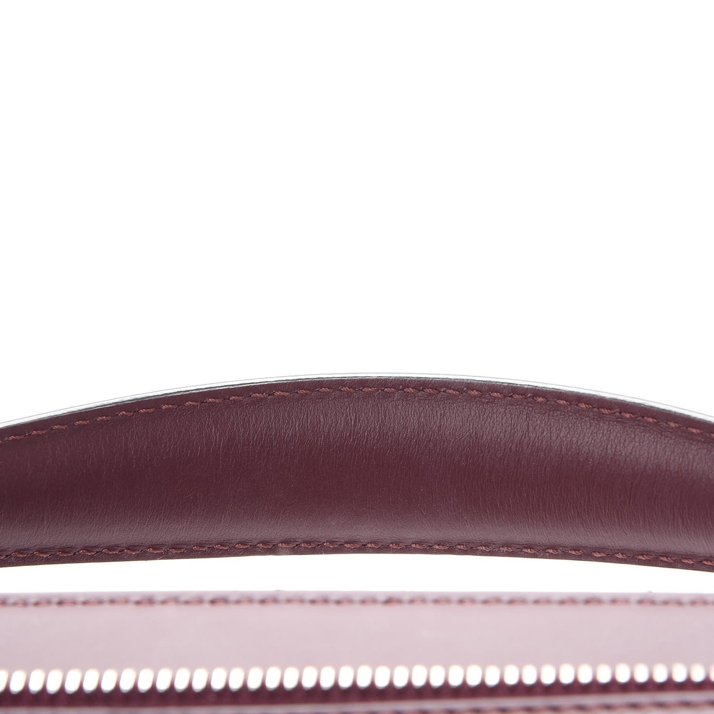 Vitello Baltico Dolce Shiny Nappa Lace Up DotCom Satchel Bordeaux