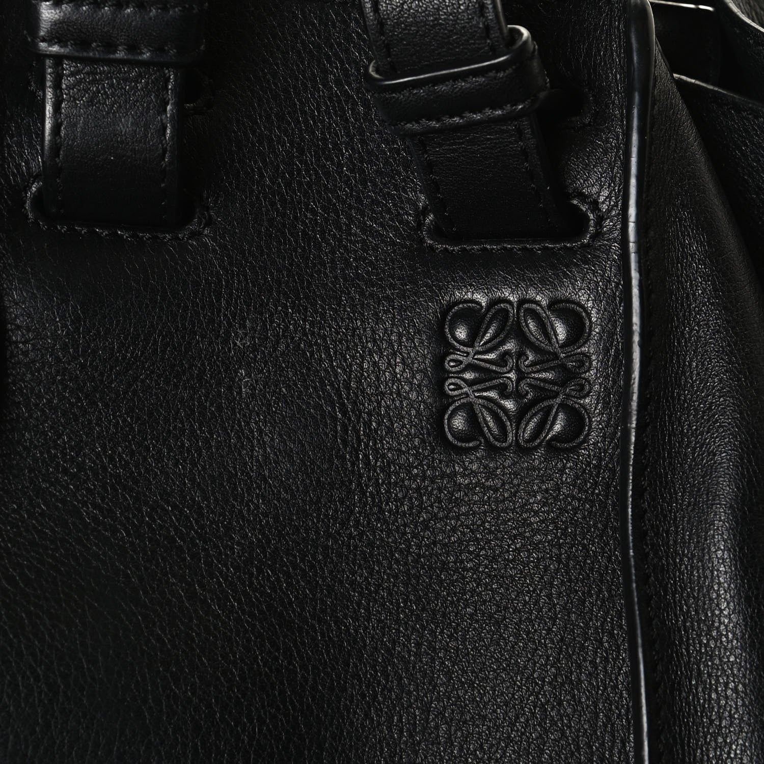 Loewe Calfskin Small Hammock Shoulder Bag Black 7 of 15