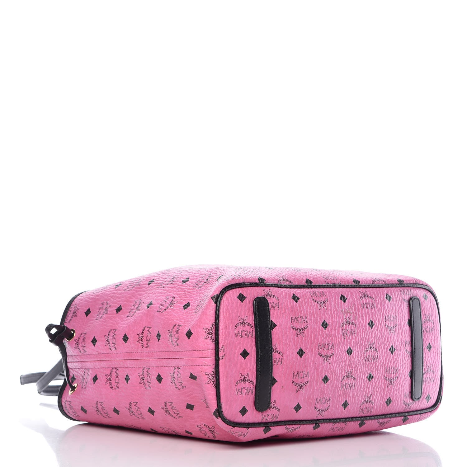 MCM Visetos Medium Liz Reversible Shopper Tote Pink 10 of 20