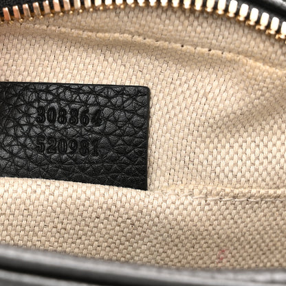 Gucci Pebbled Calfskin Small Soho Disco Bag Black 7 of 13