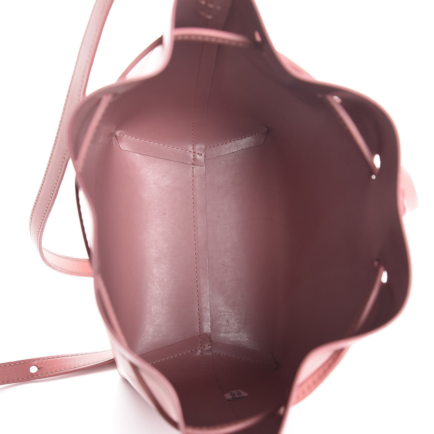 Mansur Gavriel Calfskin Mini Bucket Bag Blush 5 of 7