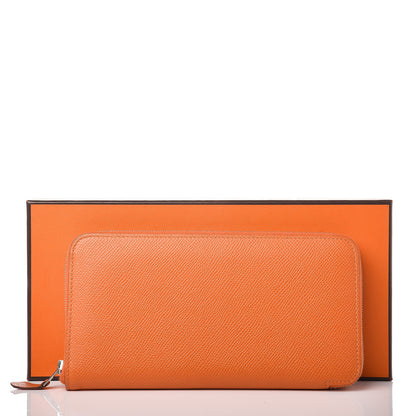 Hermes Epsom Azap Wallet Orange 12 of 12