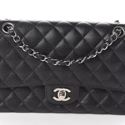 Chanel Caviar Quilted Medium Double Flap Black 10 of 10