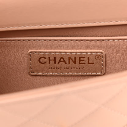 Chanel Calfskin Quilted Perfect Fit Flap Beige 6 of 11