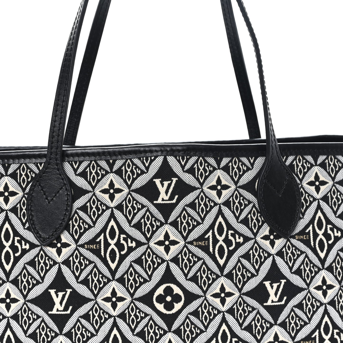 Jacquard Since 1854 Neverfull MM Grey