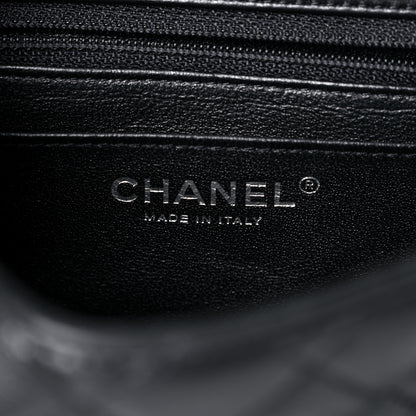 Chanel Lambskin Quilted Mini Square Flap Black 6 of 10