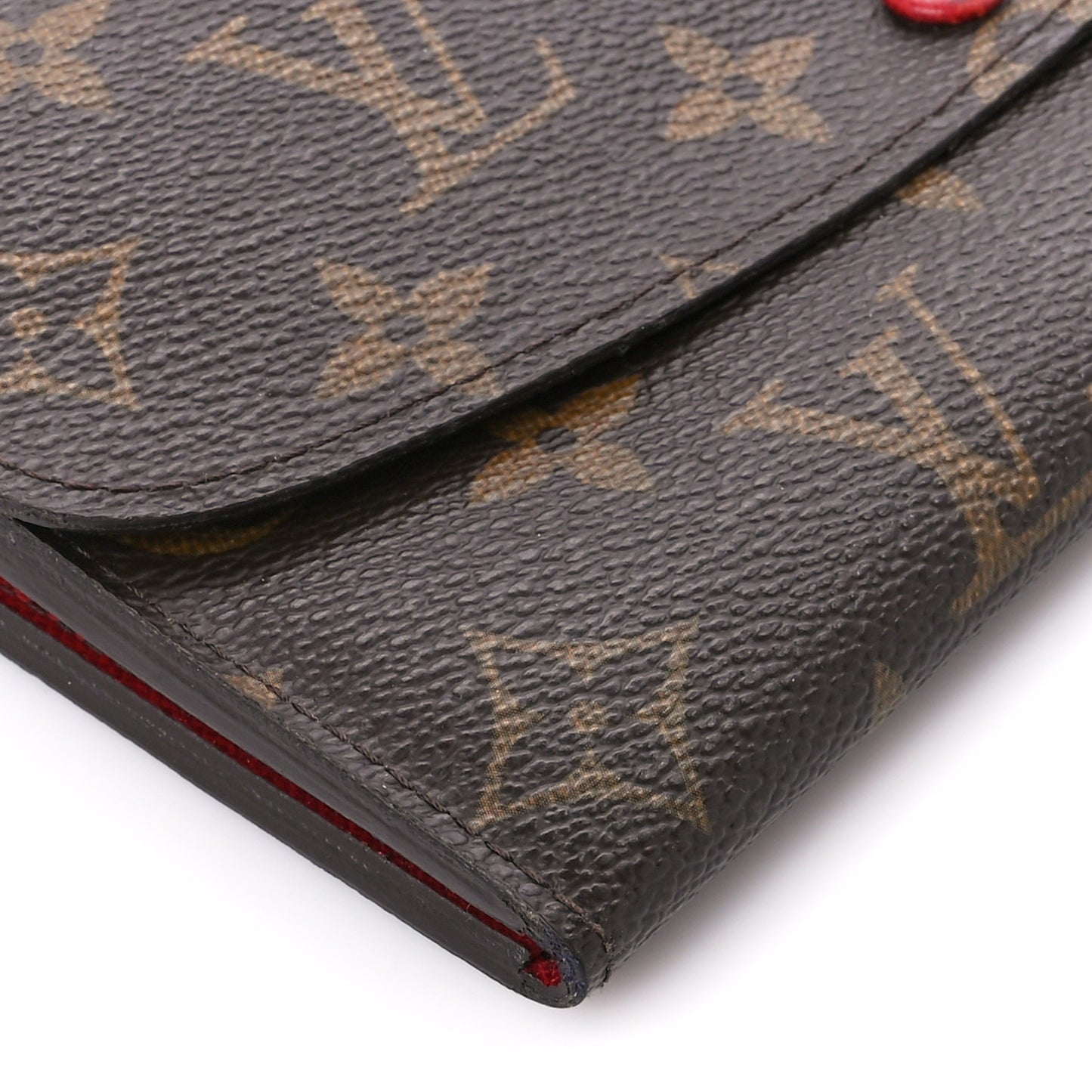 Monogram Emilie Wallet Rouge