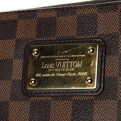 Louis Vuitton Damier Ebene Eva Clutch 8 of 10
