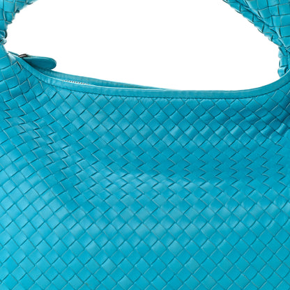 Bottega Veneta Nappa Intrecciato Large Veneta Hobo Turquoise 7 of 14