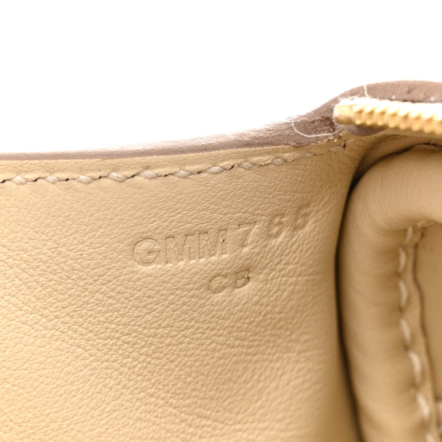 Hermes Taurillon Clemence Mini Lindy 20 Craie 7 of 11