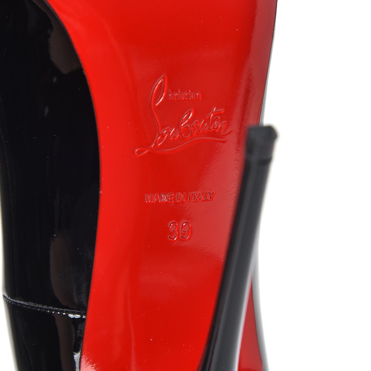 Christian Louboutin Patent So Kate 120 Pumps 39 Black 7 of 8