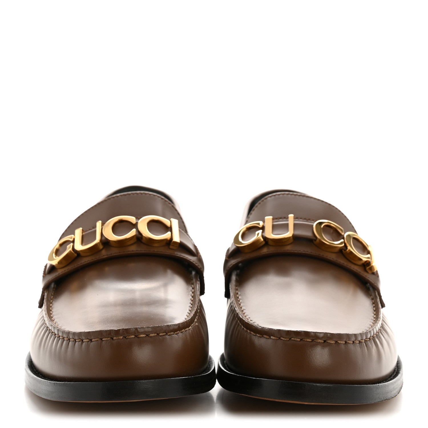 Gucci Millennial Ribot Mens Cara Loafers 11 Brown Sugar 3 of 10