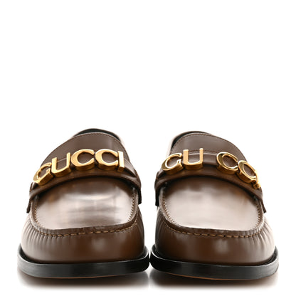 Gucci Millennial Ribot Mens Cara Loafers 11 Brown Sugar 3 of 10