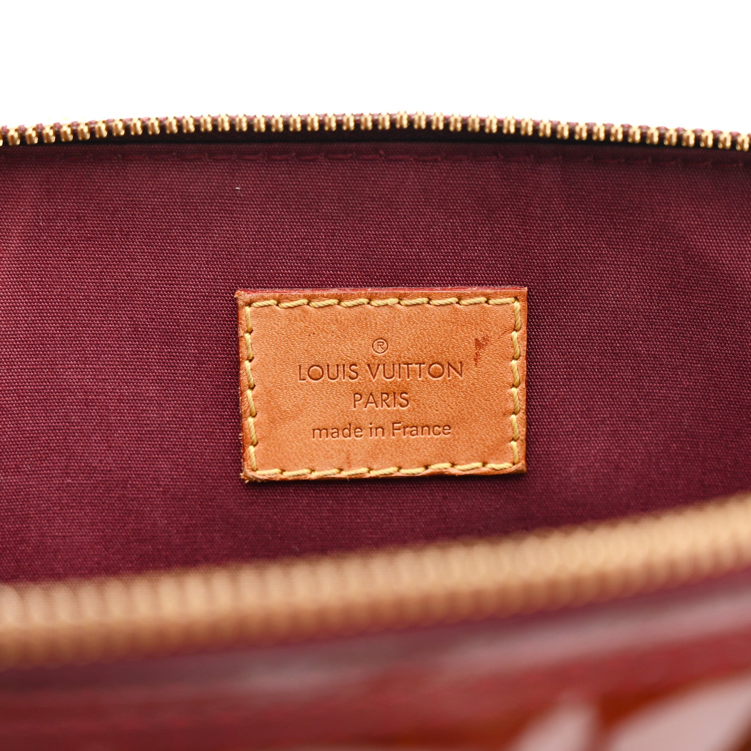 Louis Vuitton Vernis Alma PM Rouge Fauviste 6 of 15
