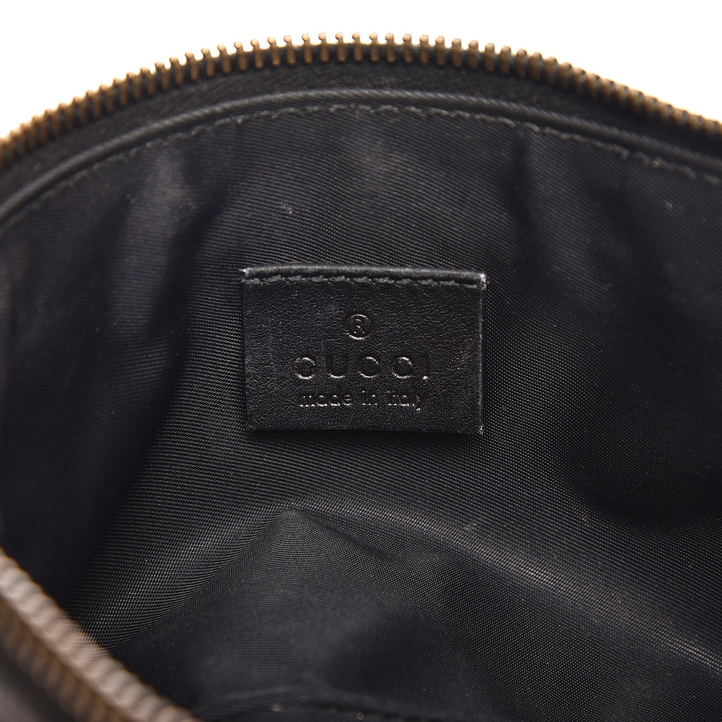 Guccissima Babouska Wristlet Black