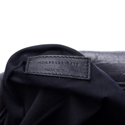 Saint Laurent Crinkled Calfskin Matelasse Monogram Large Niki Chain Satchel Storm 7 of 10
