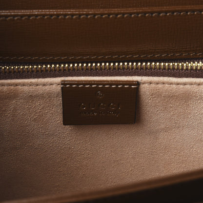 Gucci GG Supreme Monogram Horsebit 1955 Shoulder Bag Beige Brown Sugar 7 of 10