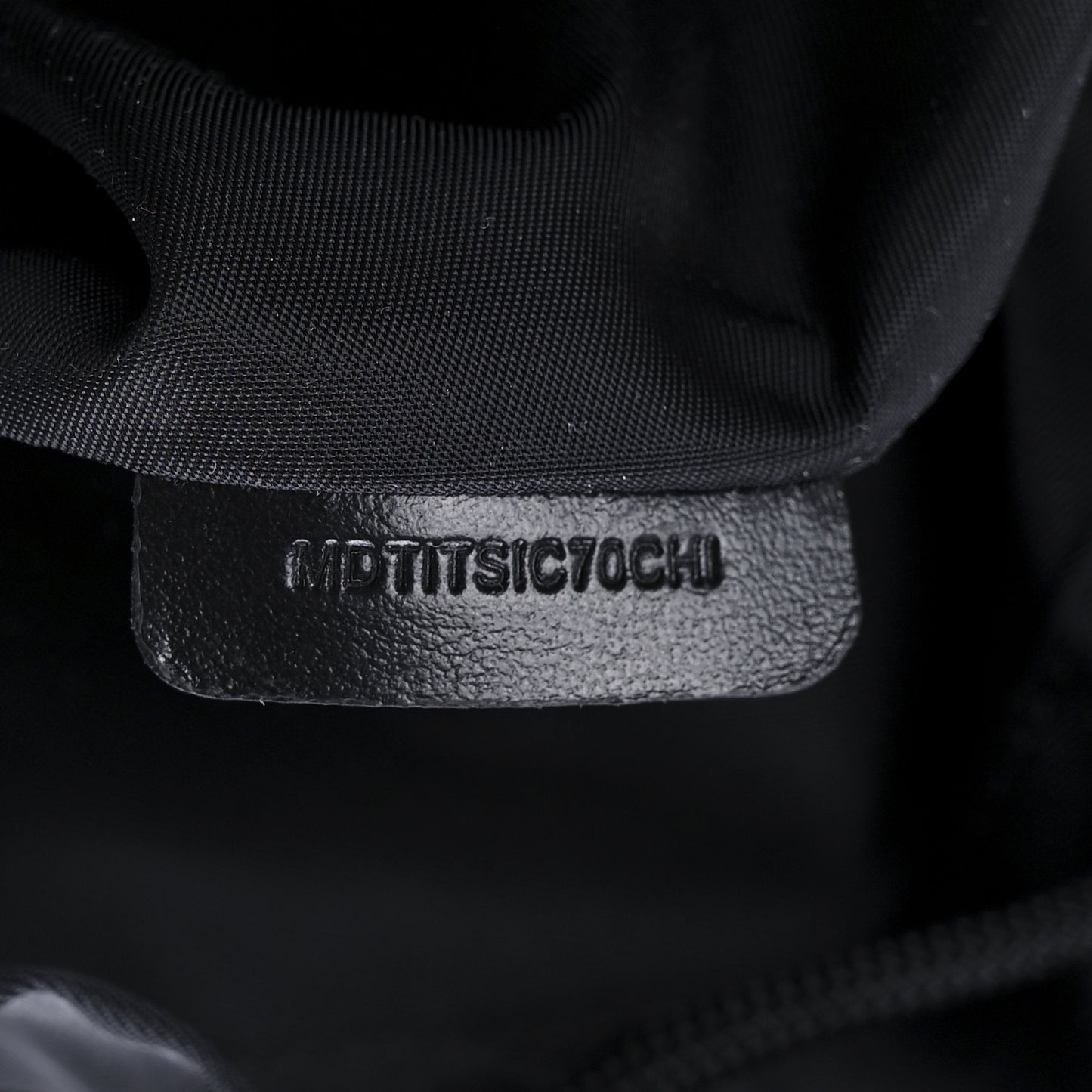 Econyl Phoebe Drawcord Pouch Black