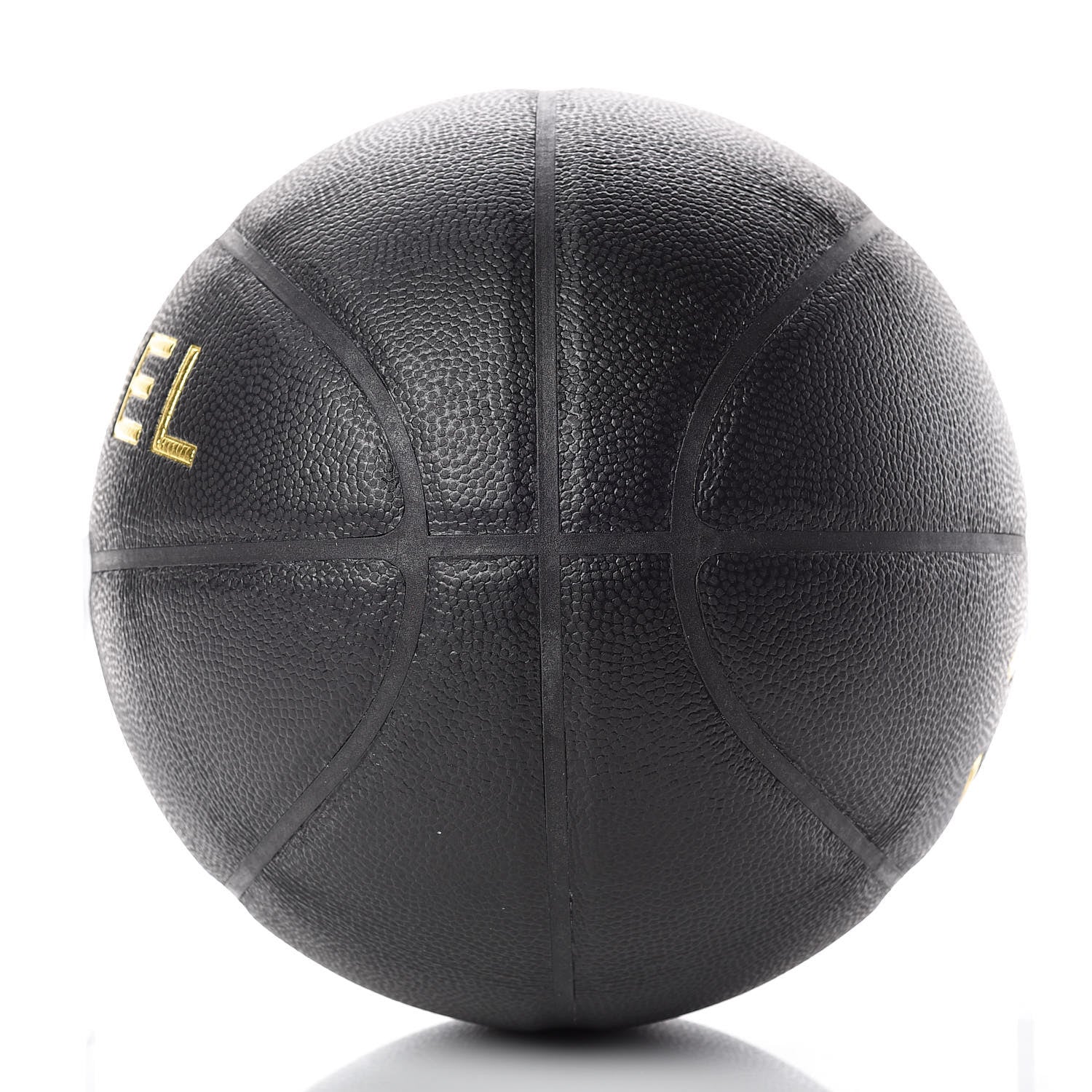 Chanel Lambskin Chain Net and Basketball Black Dark Gold 6 of 11