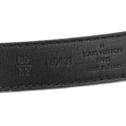 Louis Vuitton Calfskin Monogram 20mm LV Iconic Reversible Belt 80 32 Black 7 of 7