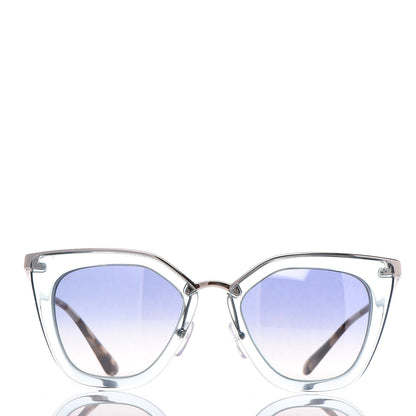 Prada Cinema Sunglasses SPR 53S Transparent Light Blue 3 of 7