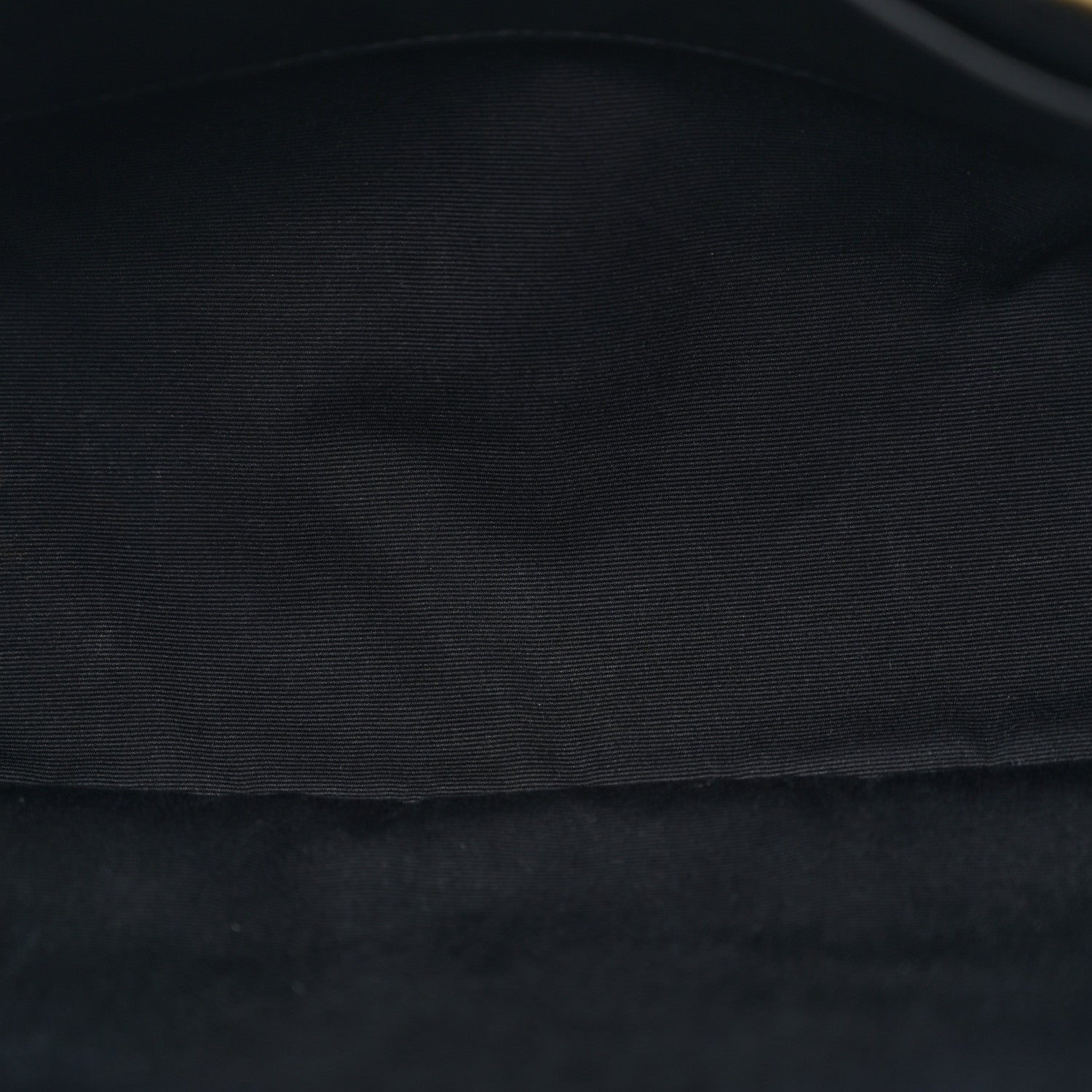 Saint Laurent Calfskin Y Quilted Monogram Large Loulou Shopper Black 5 of 11