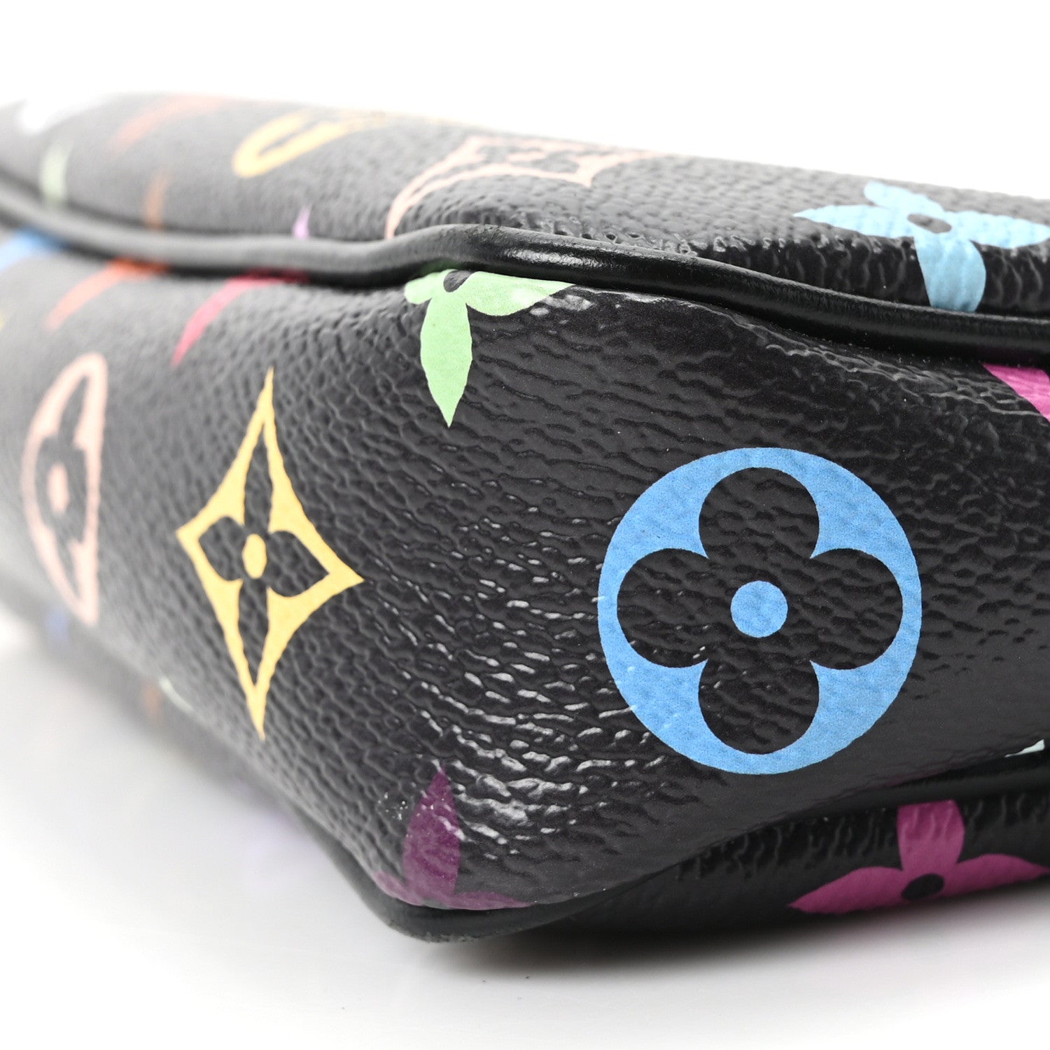 Louis Vuitton LV X TM Monogram Multicolor Pochette Accessories Black 9 of 9