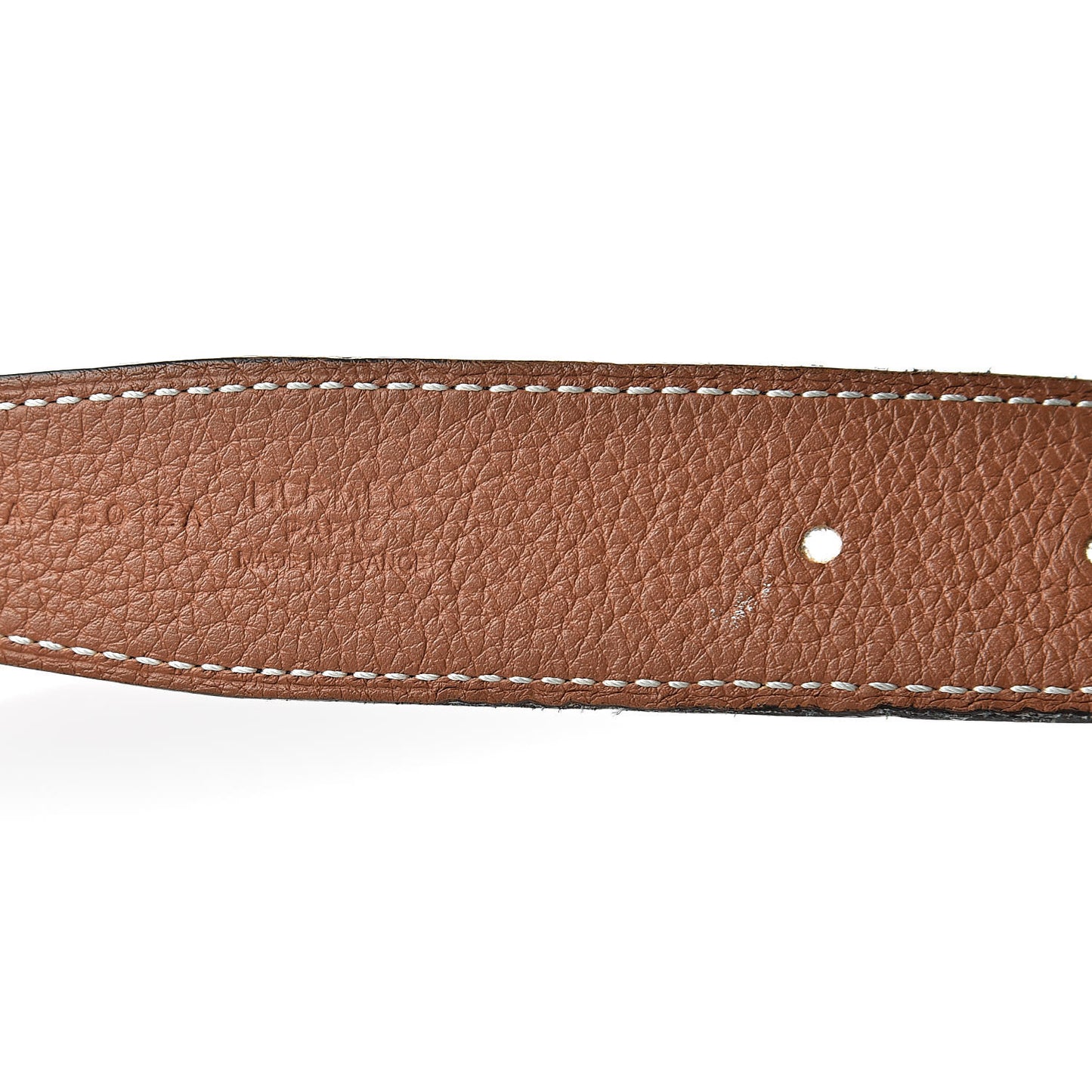 Box Togo 32mm Belt Strap 105 Black Gold