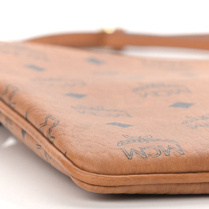 MCM Visetos Original Medium Pouch Cognac 8 of 9