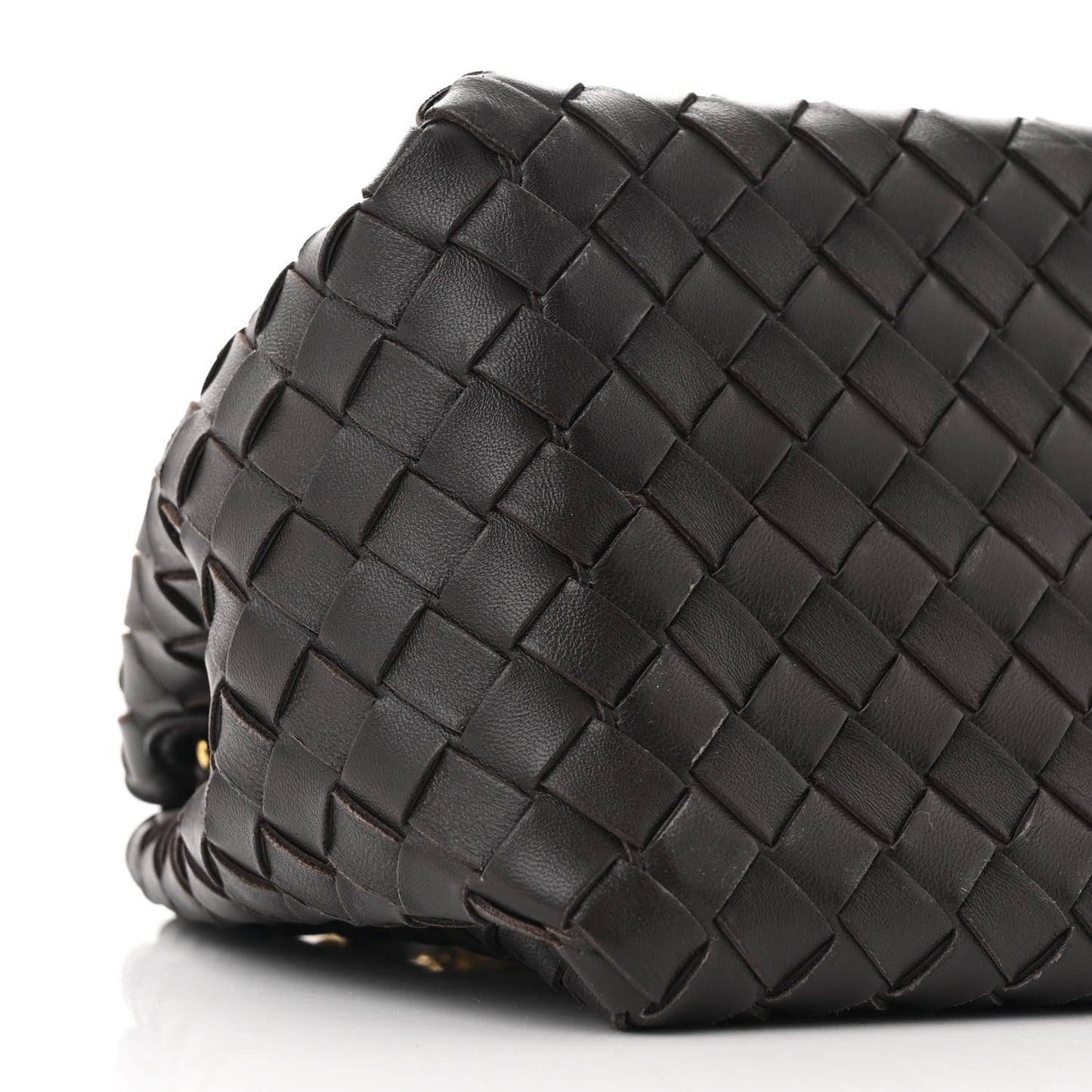 Nappa Intrecciato Small Parachute Chain Shoulder Bag Fondant