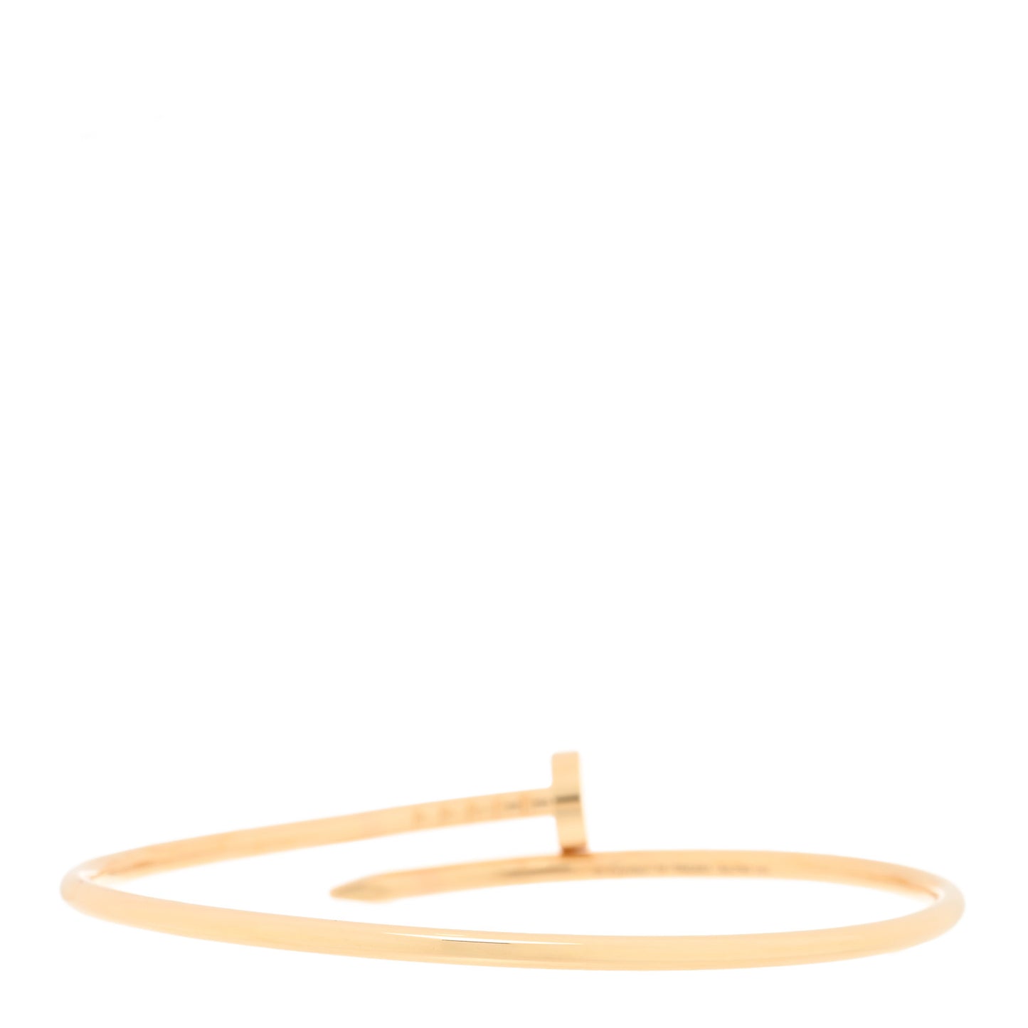 18K Yellow Gold Small Juste Un Clou Bracelet 17