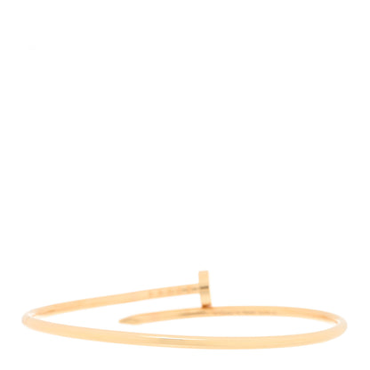 Cartier 18K Yellow Gold Small Juste Un Clou Bracelet 17 2 of 4