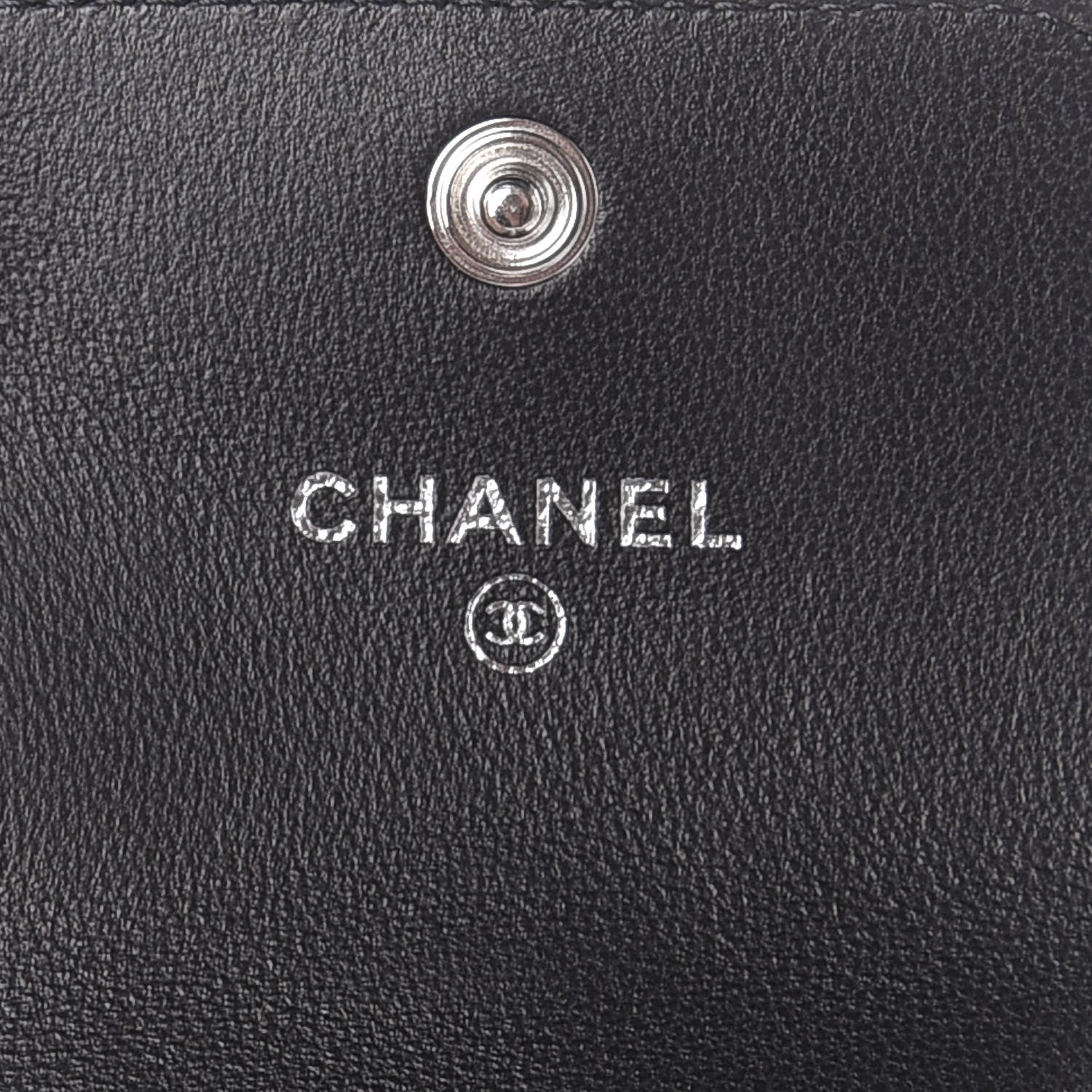 Chanel Caviar Camellia Embossed Airpods Pro Case Black 7 of 9