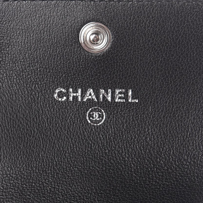 Chanel Caviar Camellia Embossed Airpods Pro Case Black 7 of 9