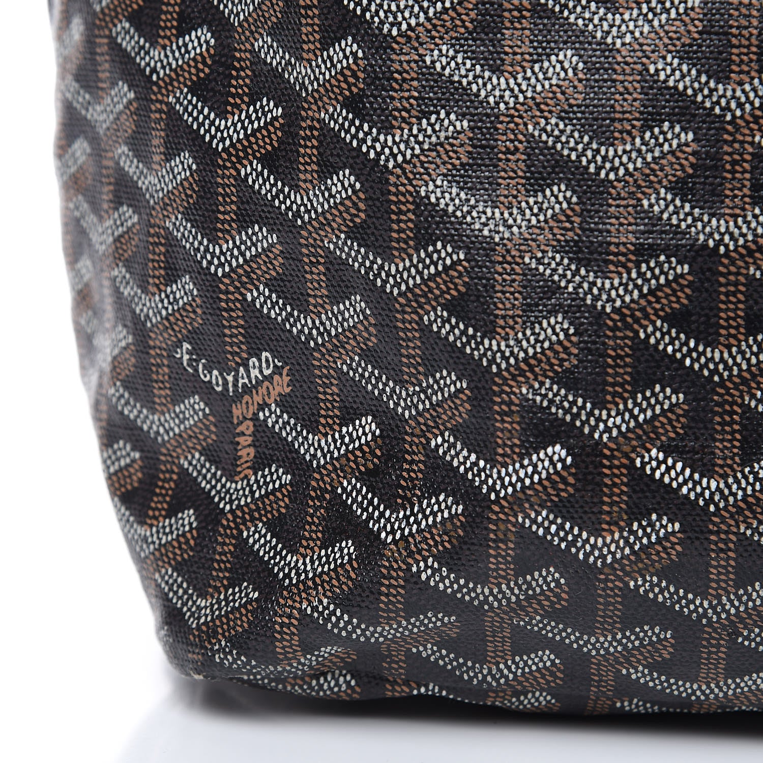 Goyard Goyardine Fidji Zip Hobo Black 19 of 19