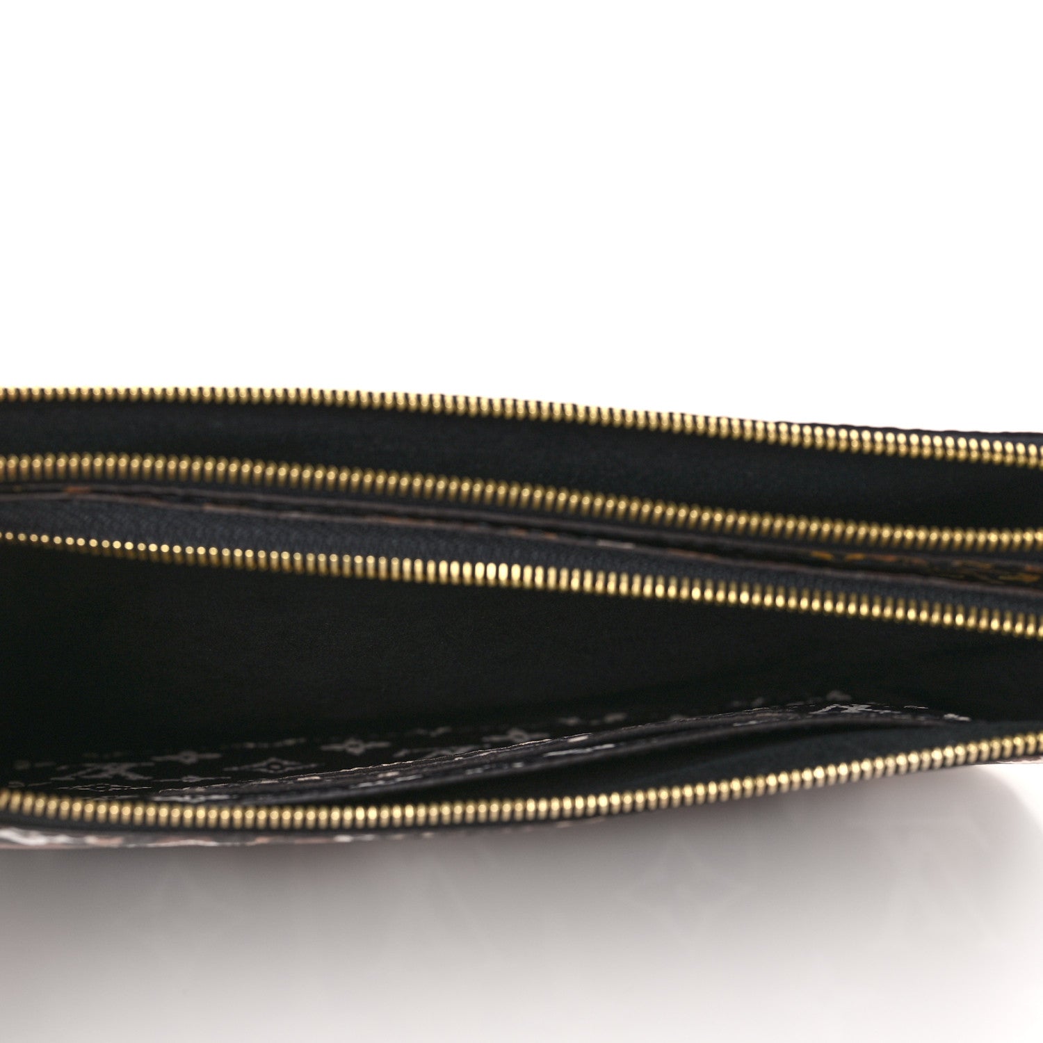 Louis Vuitton Monogram Giant Jungle Pochette Double Zip Black 5 of 11
