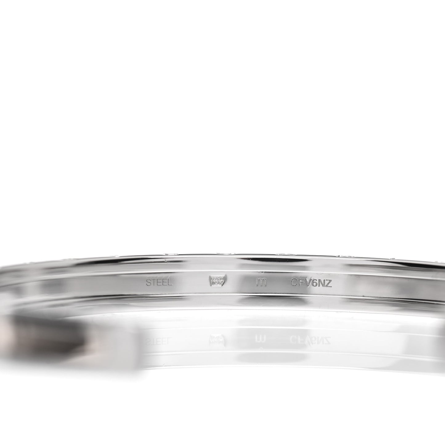 18K Rose Gold Stainless Steel B.Zero1 Cuff Bracelet M