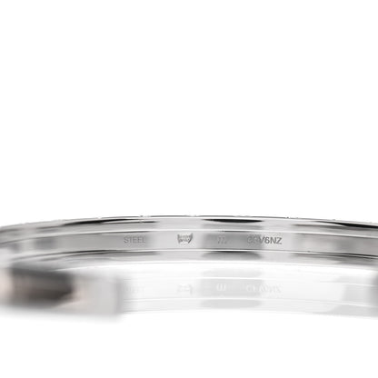 Bulgari 18K Rose Gold Stainless Steel B.Zero1 Cuff Bracelet M 4 of 4