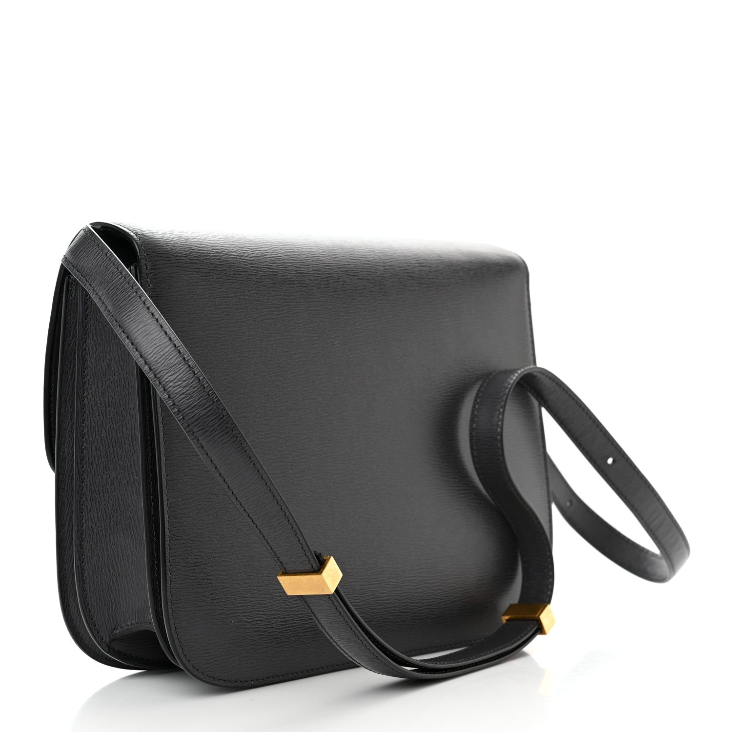Celine Liege Calfskin Medium Classic Box Flap Bag Liquorice 3 of 12