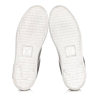 Louis Vuitton Patent Monogram Frontrow Sneakers 41 5 of 7