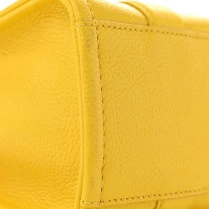 Marc Jacobs Grained Calfskin Small The Tote Bag Yellow 12 of 13