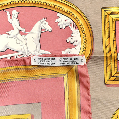 Hermes Silk Wedgwood Scarf 90 5 of 5
